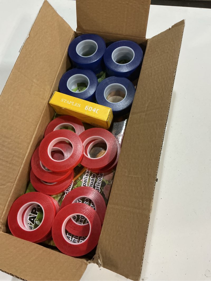 Condition photo showing New/Like New for suca plant tying machine, plant tape cattle panels for garden,plant vine tying tool with 10000pcs staples 21 rolls tape plant tape gun for grapes,tapener (tapetool set1pcs), green