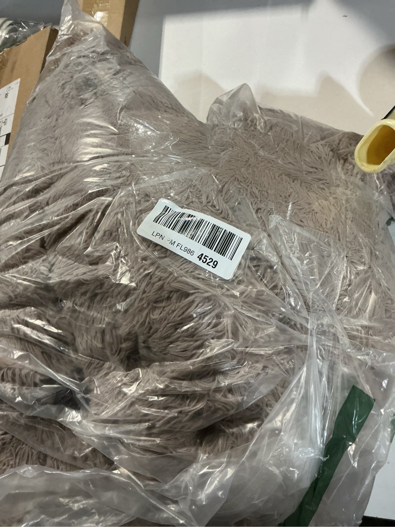 Condition photo showing Good Condition for Dog Beds Large Sized Dog and Cats, 32in Pet Beds for Large Pet, Washable Indestructible Extra Large Dog Bed (Brown) 32.0"L x 32.0"W x 8.0"Th Brown
