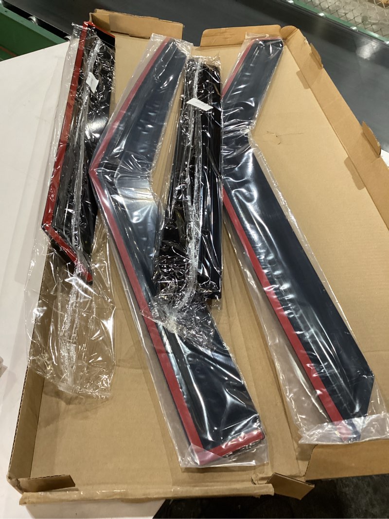 Condition photo showing New/Like New for Window Visors Rain Guards for 2020-2025 Ford Explorer, Out-Channel Window Vent Wind Deflectors Visors Shades for 20-25 Explorer