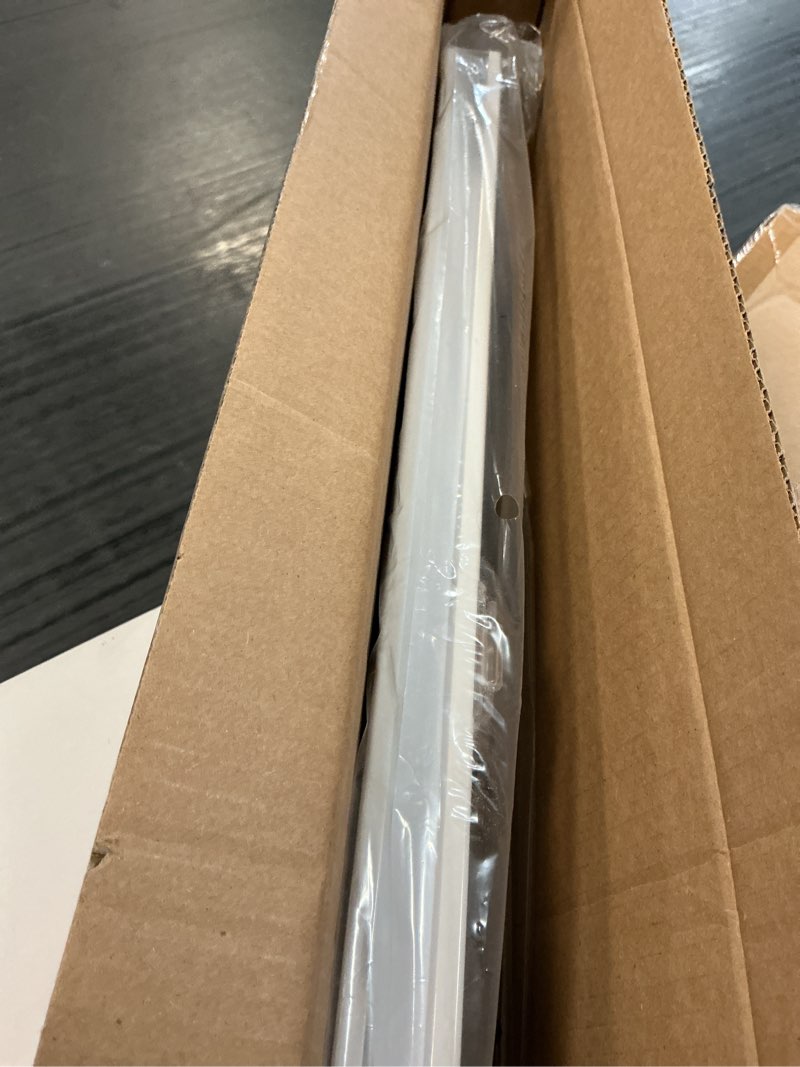 Condition photo showing Good Condition for lazblinds no tools no drill cordless cellular shades, top down bottom up (tdbu) honeycomb shades for home, blackout light blocking thermal insulation blinds for windows, 24" w x 48" h, white blackout - white 24" w x 48" h