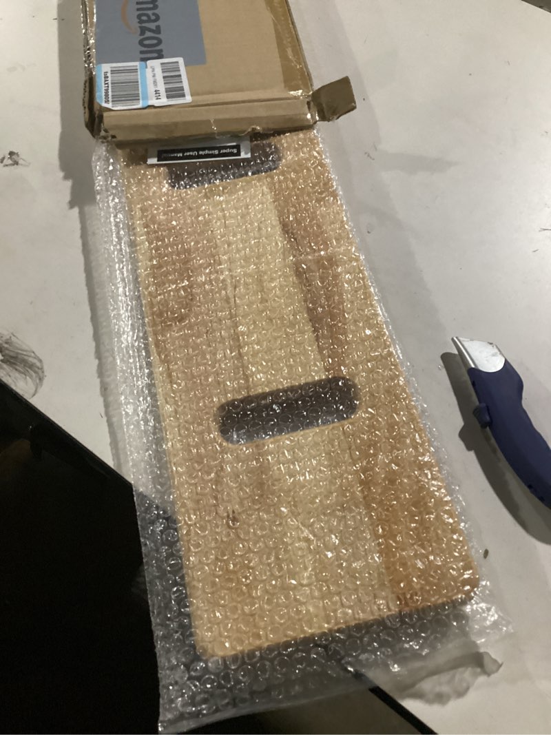 Condition photo showing Good Condition for King Mills Plus Size Pinewood Extra Wide and Thick Transfer Board/Slide Board for Transferring to Wheelchair, Bed or Car. Ideal for Seniors, Elderly or Physical Therapy Patient.L