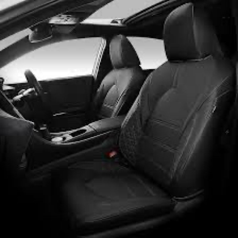 FREESOO 1:1 Custom Fit Seat Covers for Toyota Camry Hybrid XLE - Hybrid XSE 2026 2025, Waterproof Le