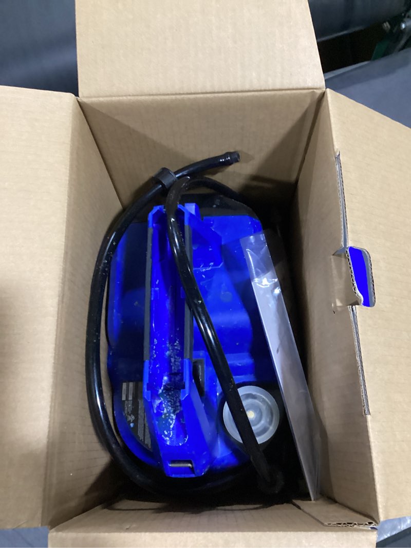 Condition photo showing As Is for kobalt 2.11-gallon plastic pump sprayer