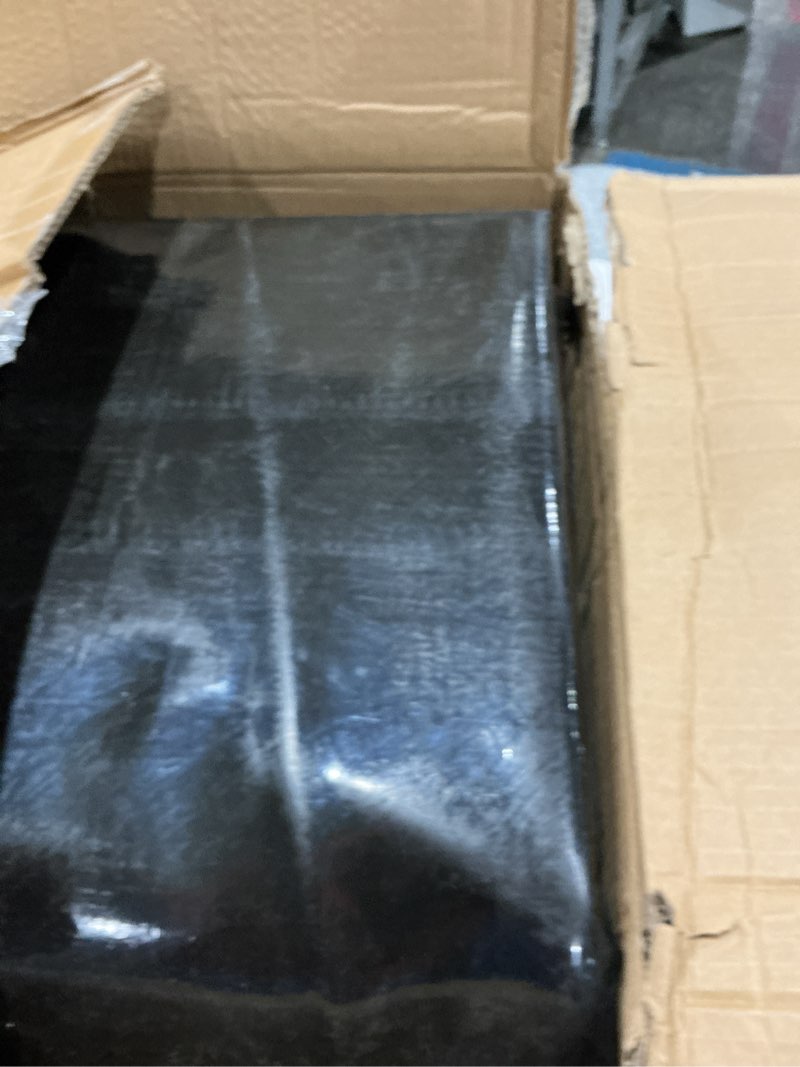 Condition photo showing As Is for pond liner 20 x 25ft 20 mil pond liners for outdoor ponds, uv resistant pond hdpe liner for fish ponds, pool, water features, fountains, waterfall and water gardens, black 20 ft x 25 ft