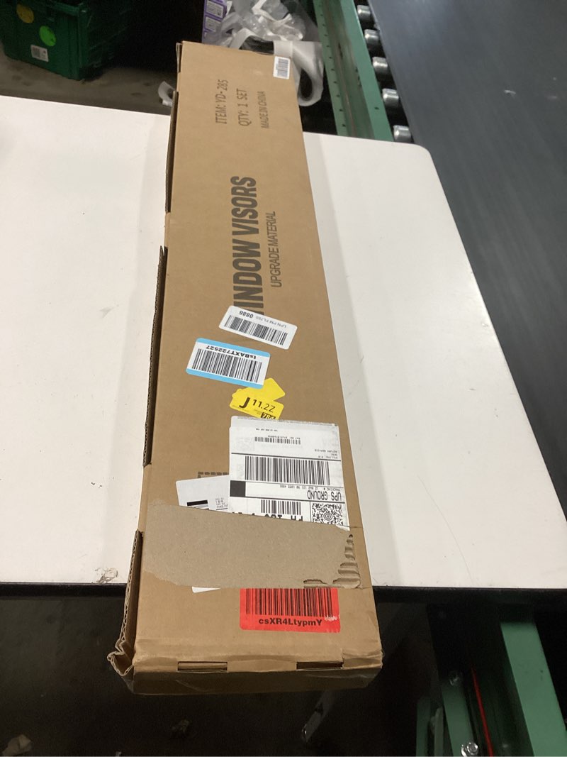 Condition photo showing New/Like New for window visors rain guards for 2021 2022 2023 2024 2025 2026 kia seltos, out-channel window vent wind deflectors visors shades for 21-26 seltos lx s ex s sx turbo x-line 2021-2024 kia seltos