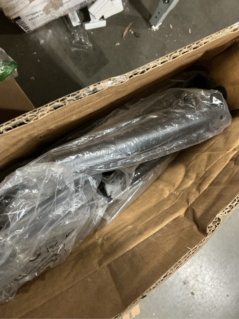 Condition photo showing Good Condition for Tajsoon Laundry Cart with Hanging Rack, Metal Laundry Basket with Wheels, Laundry Hamper with Storage Basket and Shelf, Rolling Laundry Cart with Wheels, Black