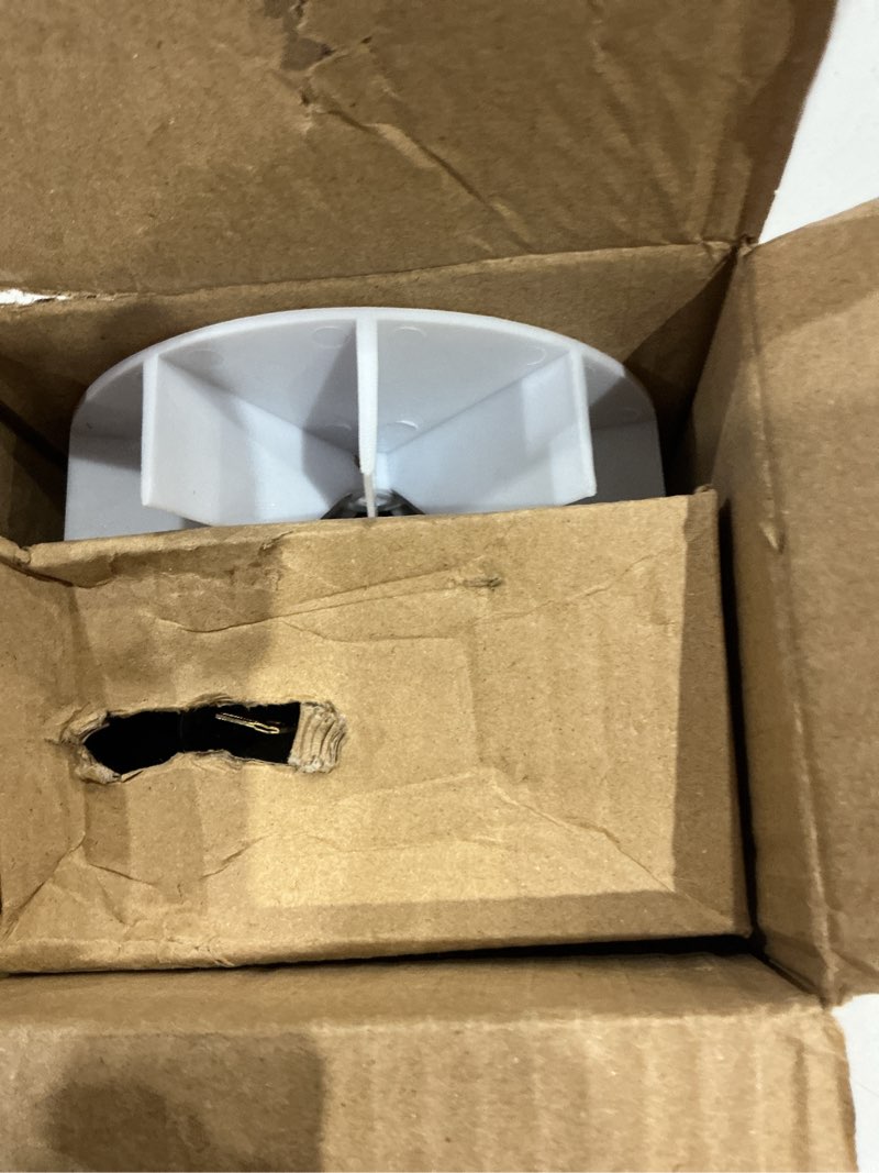 Condition photo showing As Is for universal bathroom exhaust fan motor kit - 3/16" dia 1.7in long shaft 120v 50cfm for nu-tone & br-oan, bathroom vent fan with blower wheel, third generation, enhanced performance