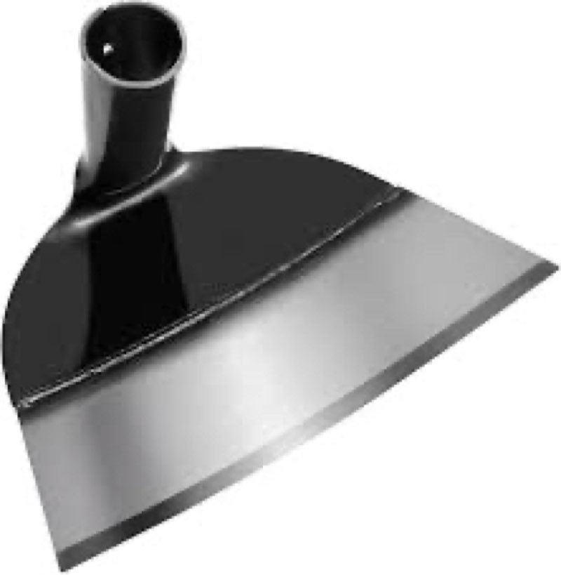 DOITOOL Hand Hoe Head Hoe Garden Tool Heavy Duty Agriculture Farming Head Round Eye Hoes Remove Gras