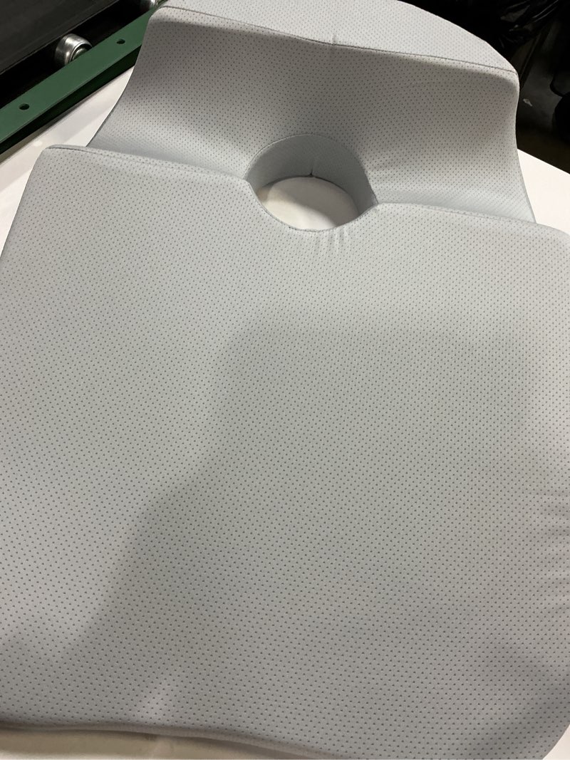 Condition photo showing As Is for EASY SPA Medical Breast Pillow for Women - Wedge Cushion for Post-Surgery Support, Prone Pillow for After Breast Surgery - Medical Breast Cushion for Prone Therapy & Pain Relief - Bust Sizes(AA-C)