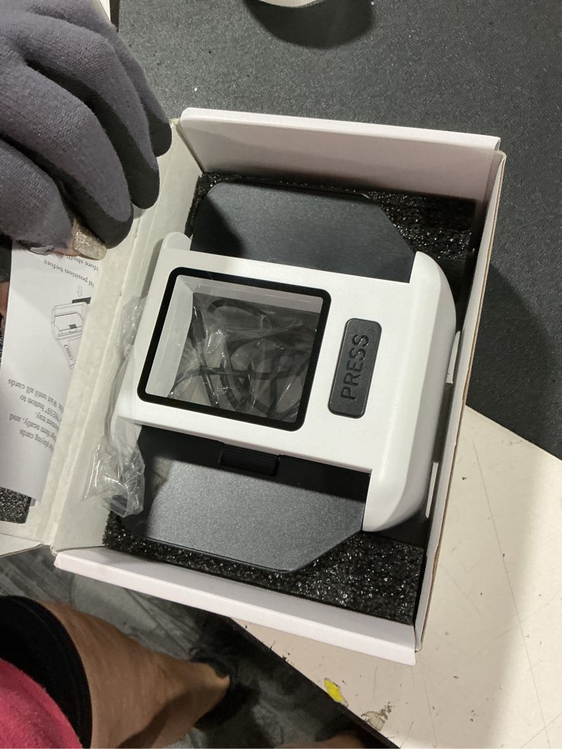 Condition photo showing Good Condition for automatic card shuffler|1-2 deck electric card shuffle machine|portable rechargeable batteries of poker,blackjack,uno,skip-bo,phase 10 more playing shuffler for home game,travel white