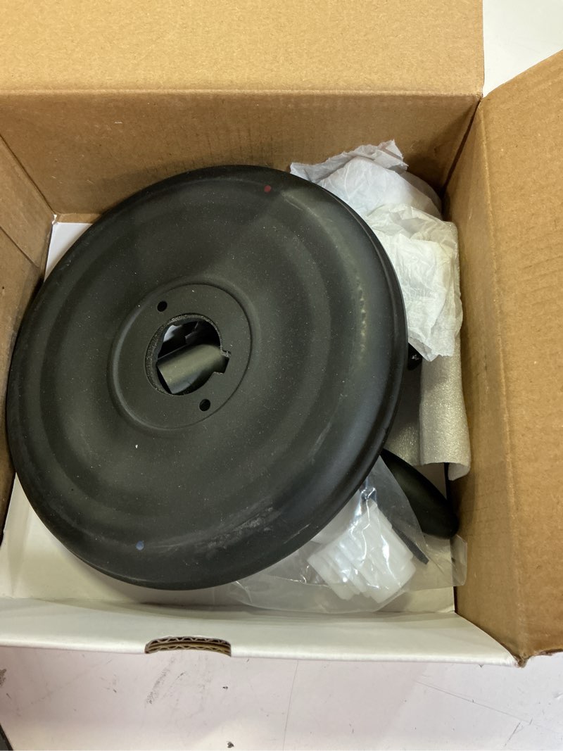 Condition photo showing New/Like New for tub and shower trim kit, compatible with moen posi-temp valve, matte black