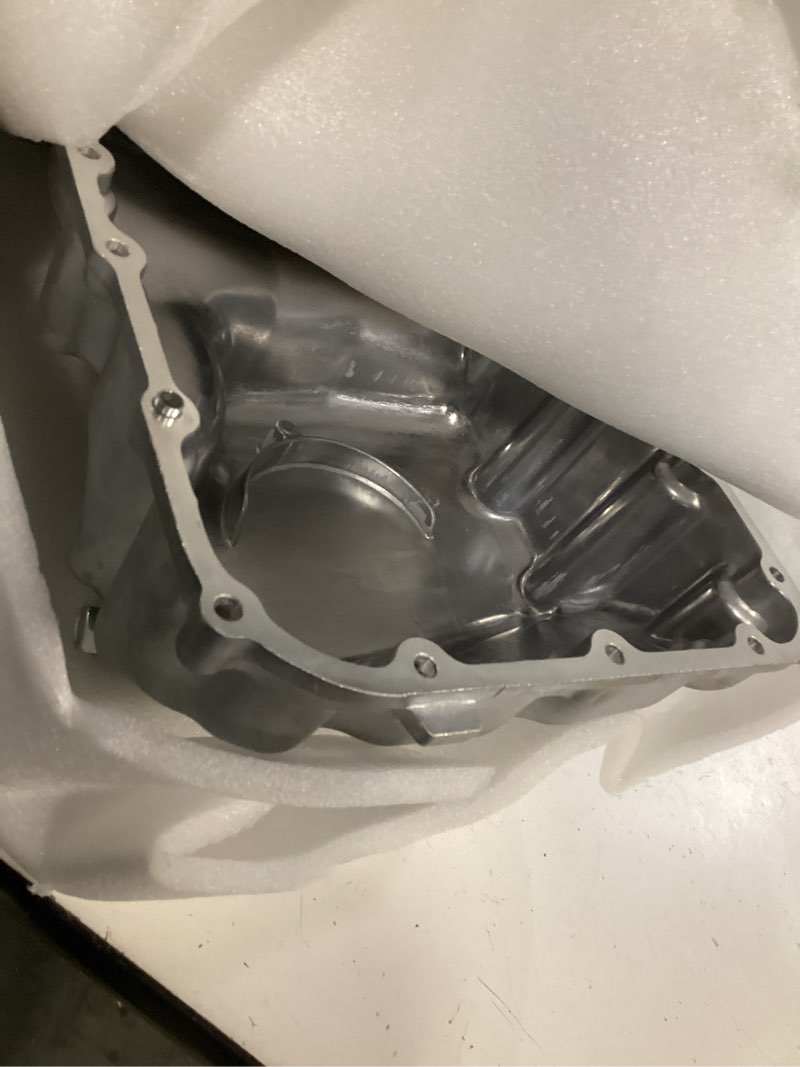 Condition photo showing Good Condition for hop20c engine oil pan sump with drain plug compatible with 2007-2008 acura tl 3.2l 3.5l, 2007-2009 mdx 3.7l v6 replace # 11200-rye-a00 264-631 2007-2008 acura tl 264-631