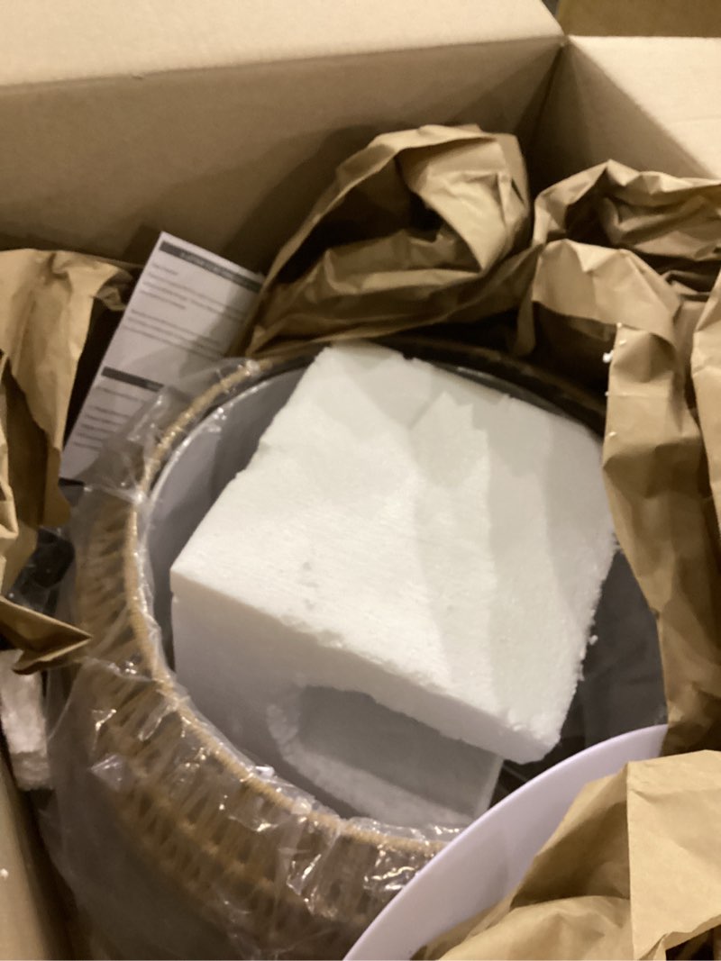 Rattan Farmhouse Chandelier Light Fixtures, 5-Lights Boho Large Pendant Light,Hand Woven Chandeliers