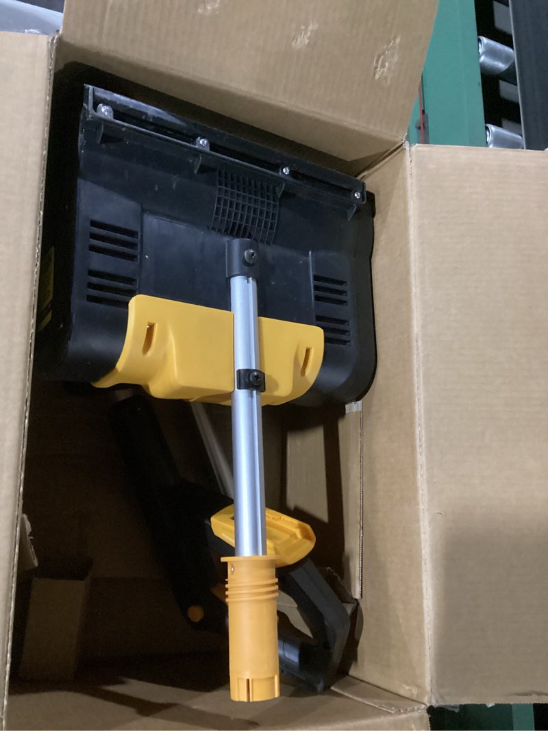 Condition photo showing As Is for Cordless Snow Shovel Compatible with DeWalt 20V MAX Battery (Tool Only), 11" Lightweight Electric Snow Blower with 20FT Max Throw & Adjustable Handle, Snow Thrower for Driveway, Deck, Patio & Steps