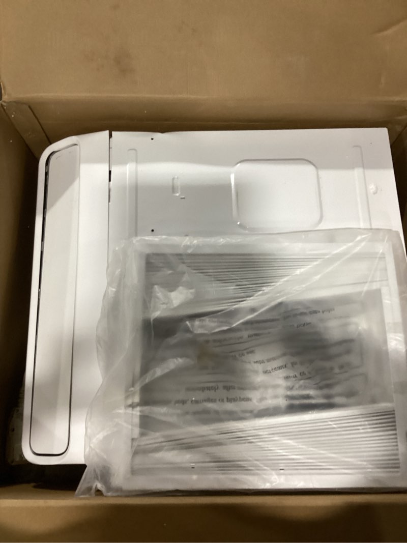 Condition photo showing Good Condition for Midea 12,000 BTU Smart Inverter Air Conditioner Window Unit with Heat and Dehumidifier – Cools up to 550 Sq. Ft., Energy Star Rated, Quiet Operation, Electronic Controls, Remote Control, White