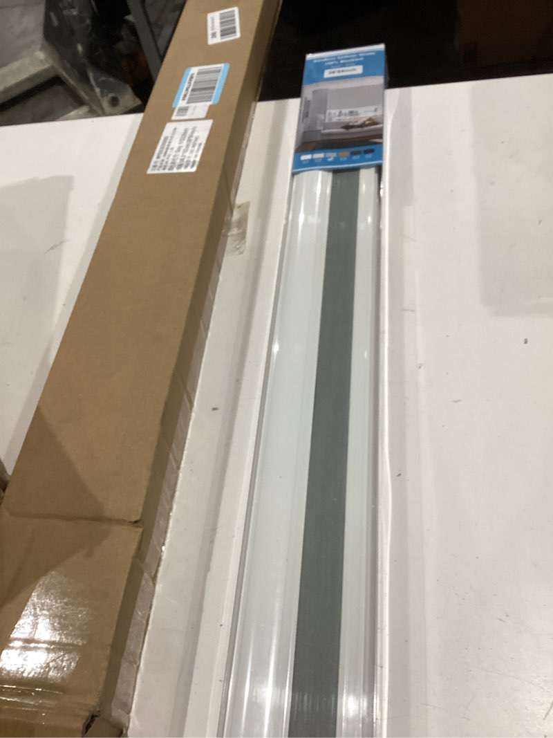 Condition photo showing New/Like New for cordless cellular shades blackout blinds honeycomb shades window fabric blinds grey-white, 31x64 inch