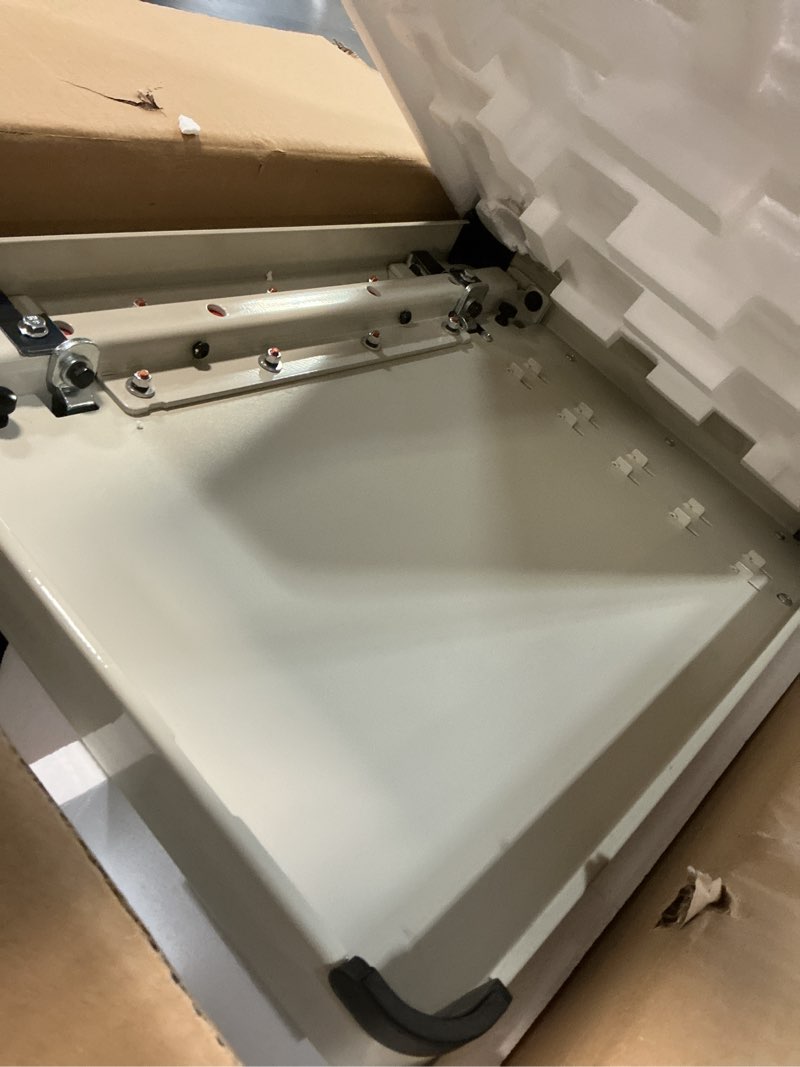 Condition photo showing Good Condition for hfs(r) heavy duty guillotine paper cutter 400 sheet capacity | solid steel construction (a4-12'' paper cutter)