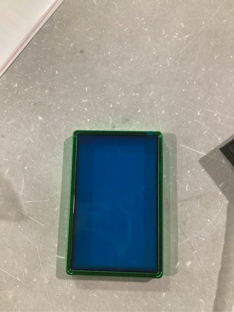 Condition photo showing Good Condition for Metal PSA Slab Bumper Case UV Resistant- Safeguard Stackable Magnetic Aluminum Metal Case For Graded Cards (Green)