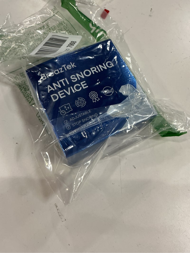Condition photo showing New/Like New for Anti Snore Mouthpiece: FDA Cleared Snoring Aid - Helps Reduce Snoring During Sleep for Men and Women (Lightblue)