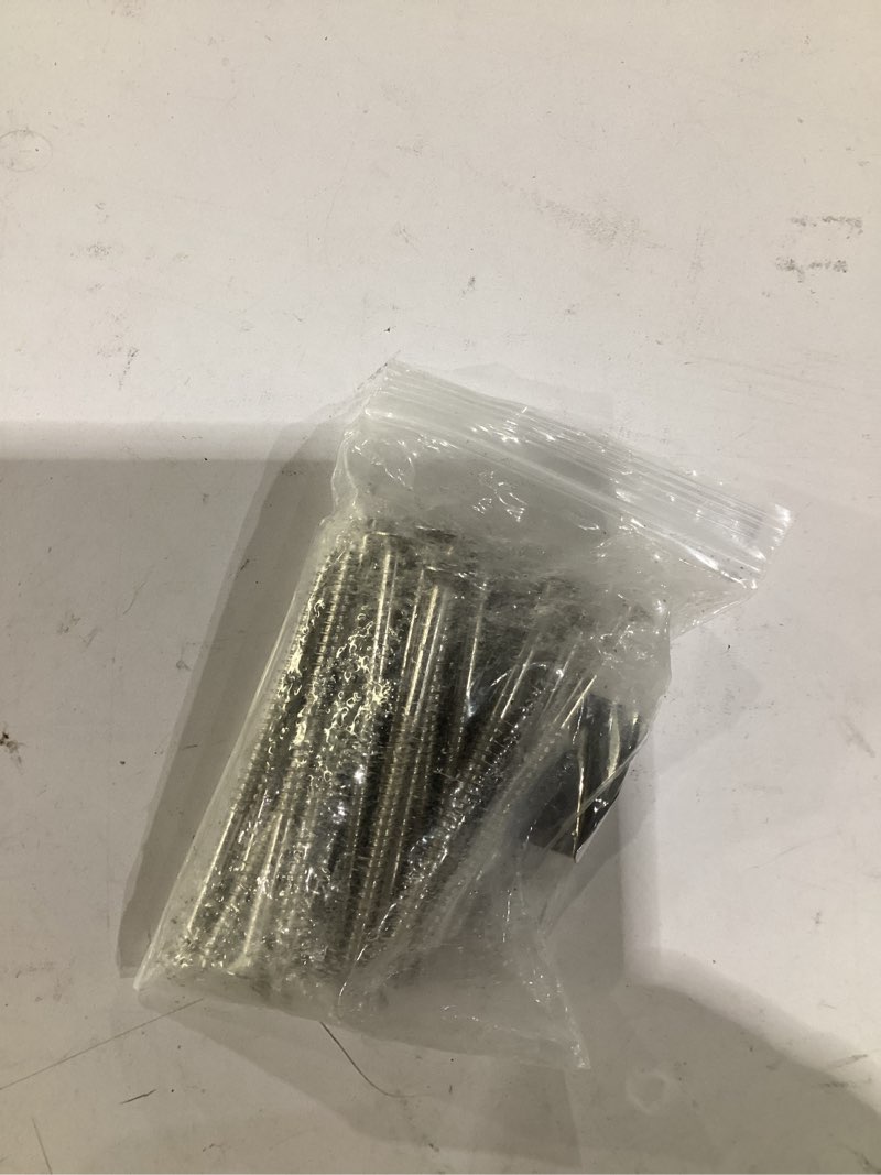 Condition photo showing Good Condition for satin silver nickel wood screws 9 x 3 inch – extra long door hinge screws - door security screws - 24 pack