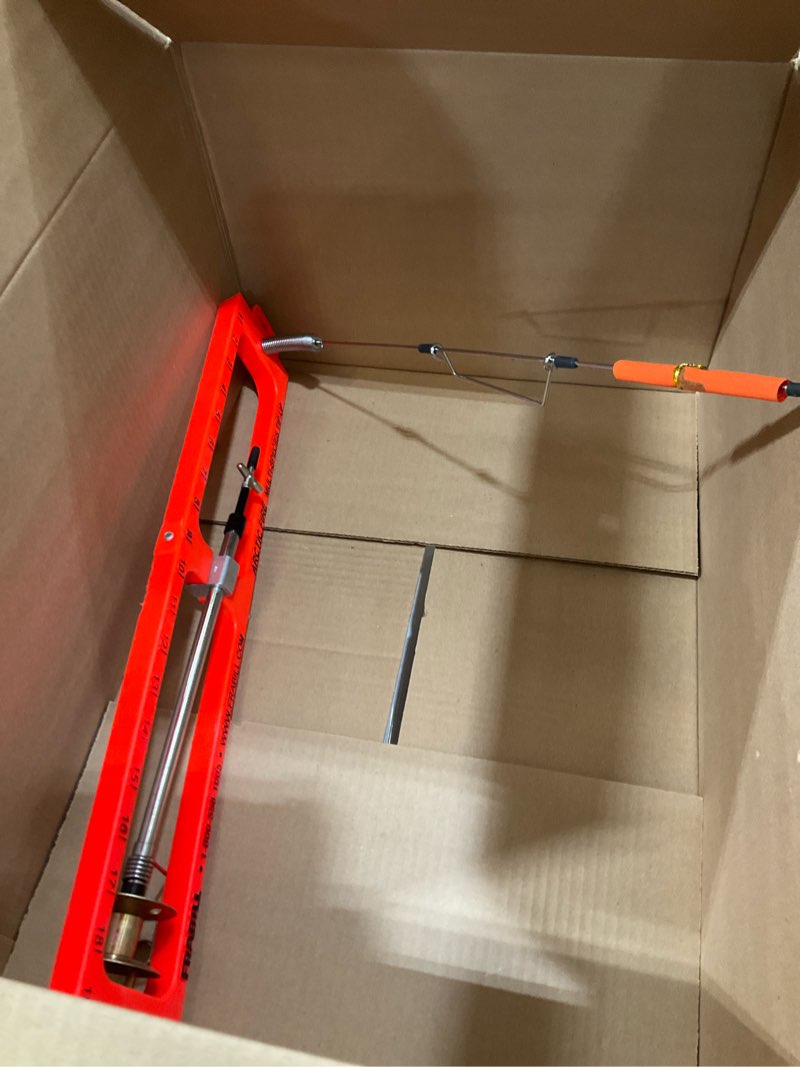 frabill ice fishing tip-ups 19" artic fire - chartreuse