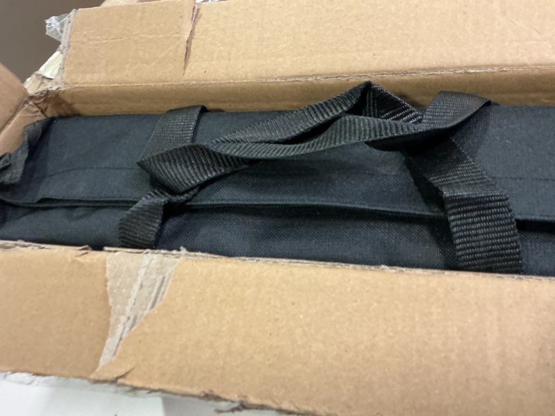 Condition photo showing Good Condition for Anbte 3ft Low Folding Picnic Table, Thicker Aluminum Small Camping Table with Storage Bag, Portable Handle, Lightweight, for Camping Beach Party Picnic Floor, 34.2" x 15.7" x 10.3", Yellow