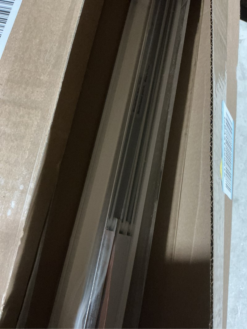 Condition photo showing As Is for LazBlinds Top Down Bottom Up (TDBU) Cordless Cellular Shades, Blackout Light Blocking Honeycomb Shades Thermal Insulation Noise Reduction Blinds for Windows, 23" W x 48" H, White White - Blackout 23" W x 48" H