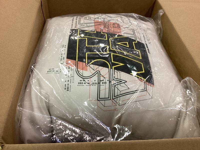 Condition photo showing New/Like New for NORTHWEST Star Wars Blueprint Throw Pillow, Sci-Fi Logo Accent Cushion with Technical Line Art and A