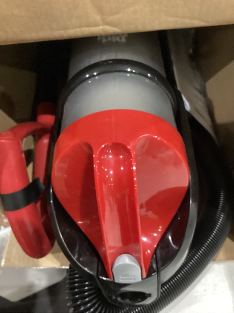 Condition photo showing As Is for dirt devil endura lite upright bagless vacuum cleaner for carpet and hard floor, powerful, lightweight, corded vacuum cleaners for home use