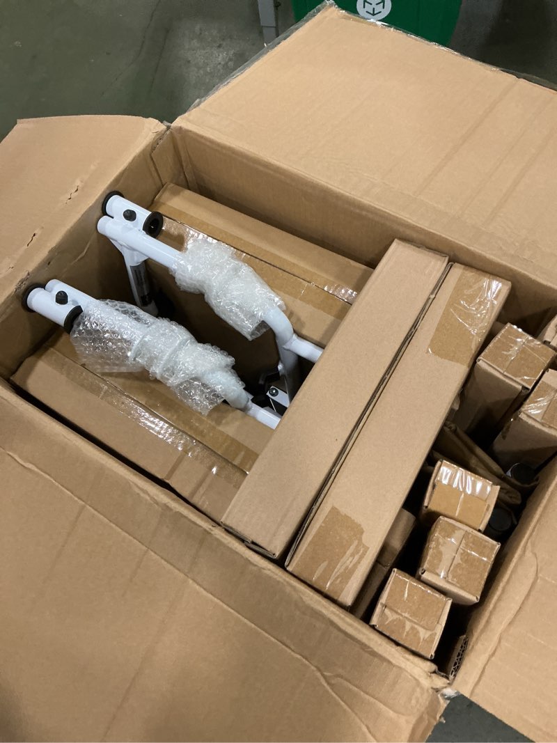 Condition photo showing New/Like New for Medline Foldable Transport Chair w/Microban for Seniors & Post-Surgery Patients (300 lb. Weight Capacity), White