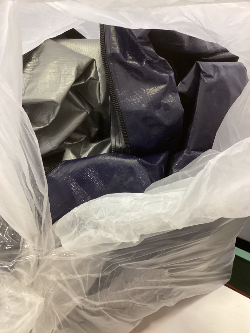 Condition photo showing Good Condition for Cosy Family Mattress Bags for Moving with 8 Handles - 170GSM Extra-Thick Mattress Bag for Moving Supplies - Reusable Mattress Cover Protector Storage with Zipper, Blue, Twin