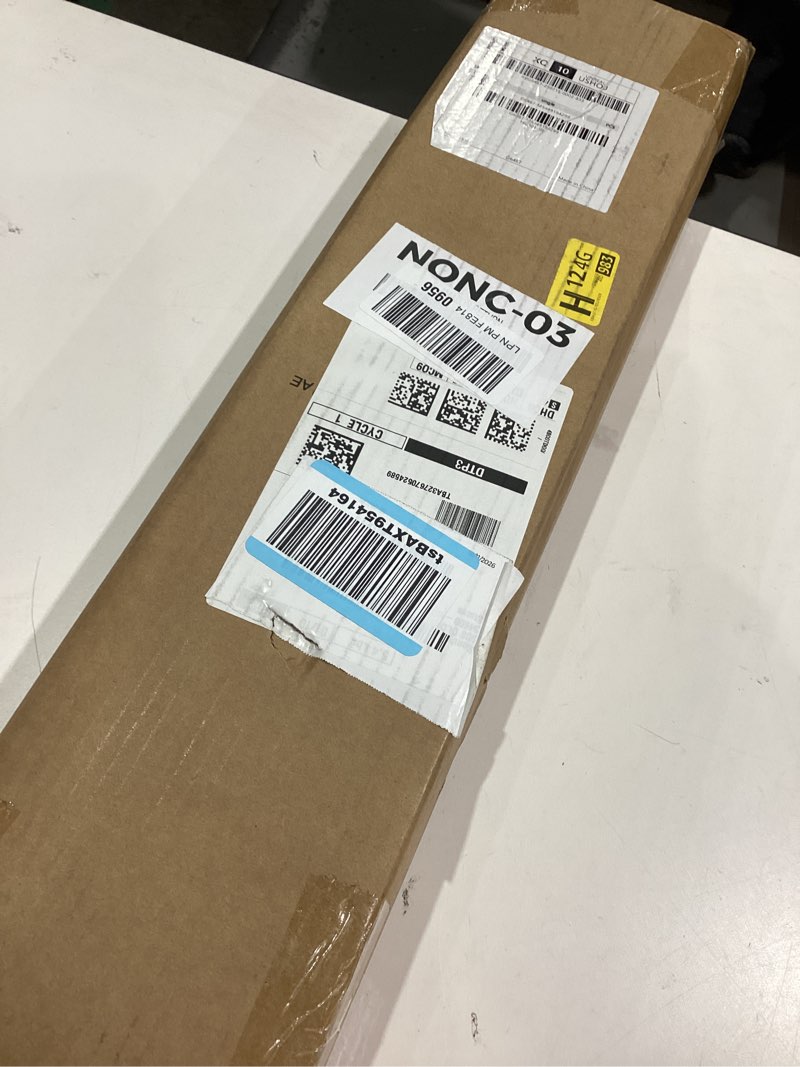 Condition photo showing Good Condition for APEXCHASER Clothes Drying Rack, Foldable & Extendable Laundry Rack with Adjustable Size (14.57in-35.43inW), Space-Saving, Rust-Resistant Frame & Floor Protection for Indoor/Outdoor Use, White Small White