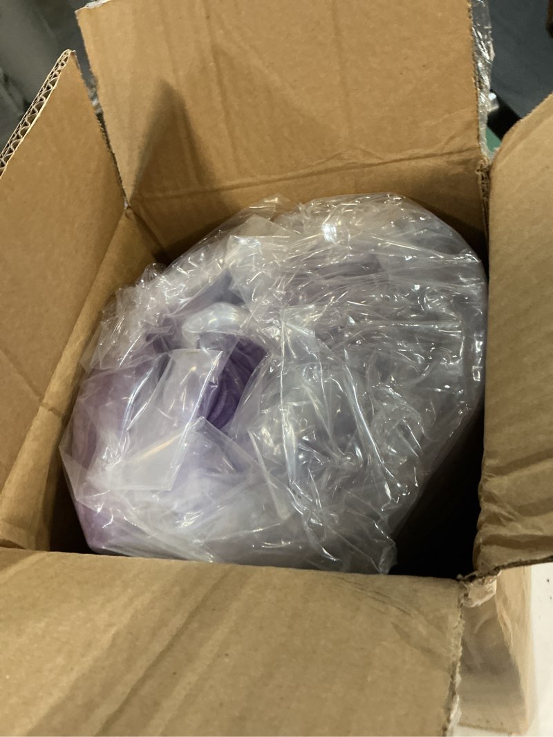 Condition photo showing New/Like New for 2 inch egg crate mattress topper twin, gel infused memory foam mattress topper for pressure relief, breathable mattress pad bed topper in a box, certipur-us certified, purple, 38"×75" purple twin 2 inch