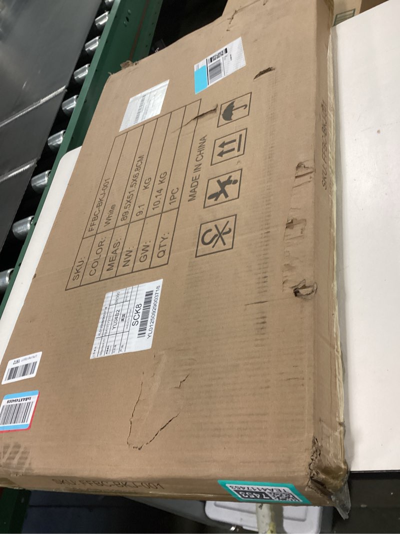 Condition photo showing New/Like New for Kids Bookshelf and Toy Organizer,4 Tier Kids Book Shelf for Kids Rooms,Wood Children Bookcase,Baby Storage Book Rack,Toddler Bookshelf,Toy Storage Organizer,Book Display Shelf for Playroom, Nursery White Medium