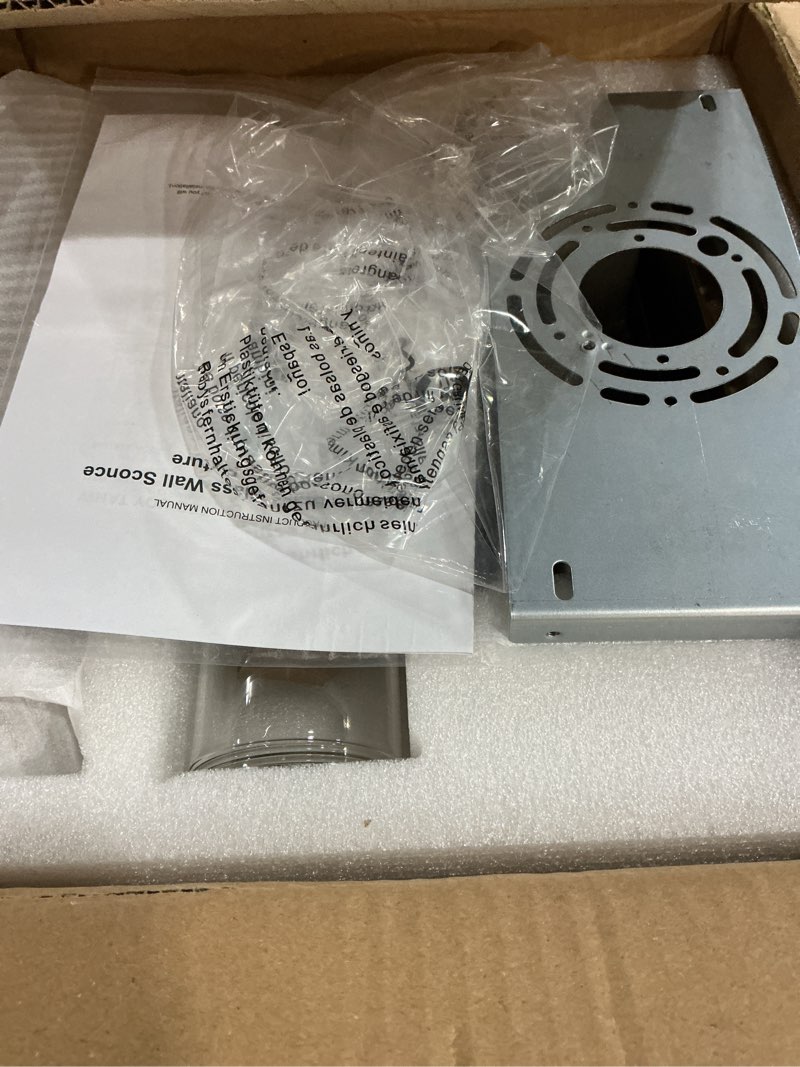 Condition photo showing New/Like New for Brass Wall Sconces, Bathroom Wall Sconce, 22.8" Gold Wall Sconces, 2-Light Dimmable Wall Sconce, Sconces Wall Lighting with Glass, Vanity Light Tube Sconce for Bedroom Living Room, Hallway Bronze-A-Warm 22.8"-1 Pack