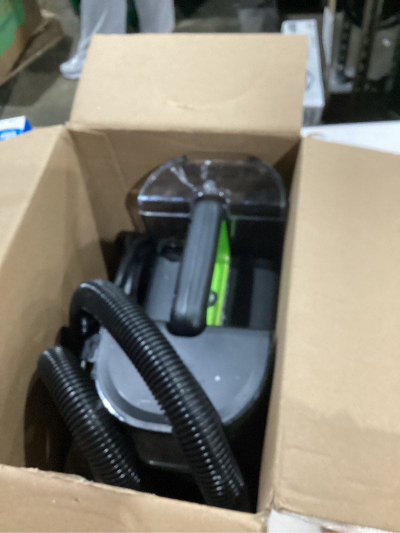 Condition photo showing As Is for BISSELL® Little Green® Max Pet Portable Carpet and Upholstery Deep Cleaner, Car/Auto Detailer, with Self-Cleaning Tough Stain Tool and Pet Hair Removal Tool (3860) Little Green Max Pet