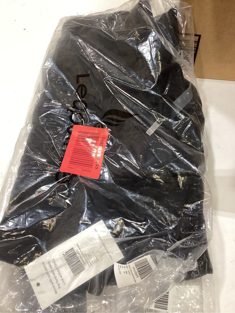 Condition photo showing New/Like New for women's fleeced performance jacket - full-zip stand-up collar, warm fleece for winter daily wear small black