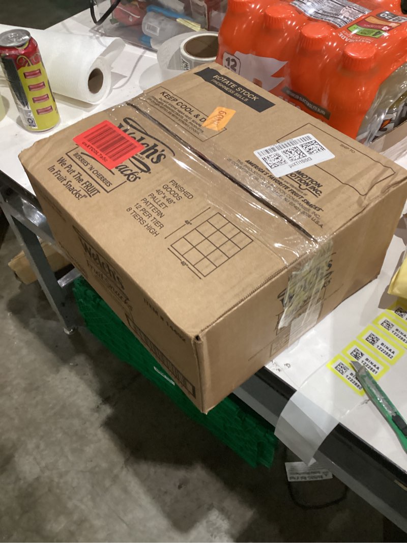 Condition photo showing New/Like New for Welch's Fruit Snacks, Berries 'n Cherries, Great for School Lunches, Bulk Pack, Gluten Free, Individual Single Serve Bags, 1.55 oz (Pack of 144)