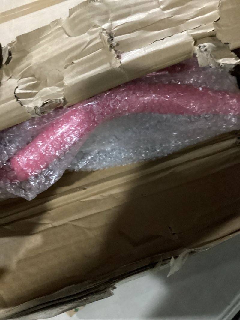 Condition photo showing Good Condition for Safly Fun Expandable Gymnastics Bar for Kids - Height Adjustable Junior Training Bar for Home, Folding Gymnastic Horizontal Bars Equipment Pink