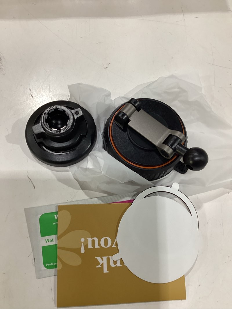 Condition photo showing New/Like New for miracase for magsafe car mount[3600gf strong magnet & 89+lbs suction base]vacuum magnetic phone holders for your car, 360° adjustable dashboard & windshield mount with dash accents for all smartphones carbon black 1 pack