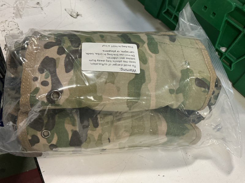 Condition photo showing New/Like New for ACETAC Tactical Chest Rig with 5.56/7.62 Magazine Pouch Holder, Pistol Pouch, Wing Pouch, Molle Dangler Pouch, Adjustable H Harness (Multicam)