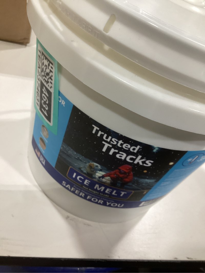 Condition photo showing New/Like New for Ice Melt, Pet Safe Ice Melt, 15 LBS Premium Snow Melter, Pure Magnesium Chloride, Safer for Pets, Concrete, Effective to -35 F, 15 lb