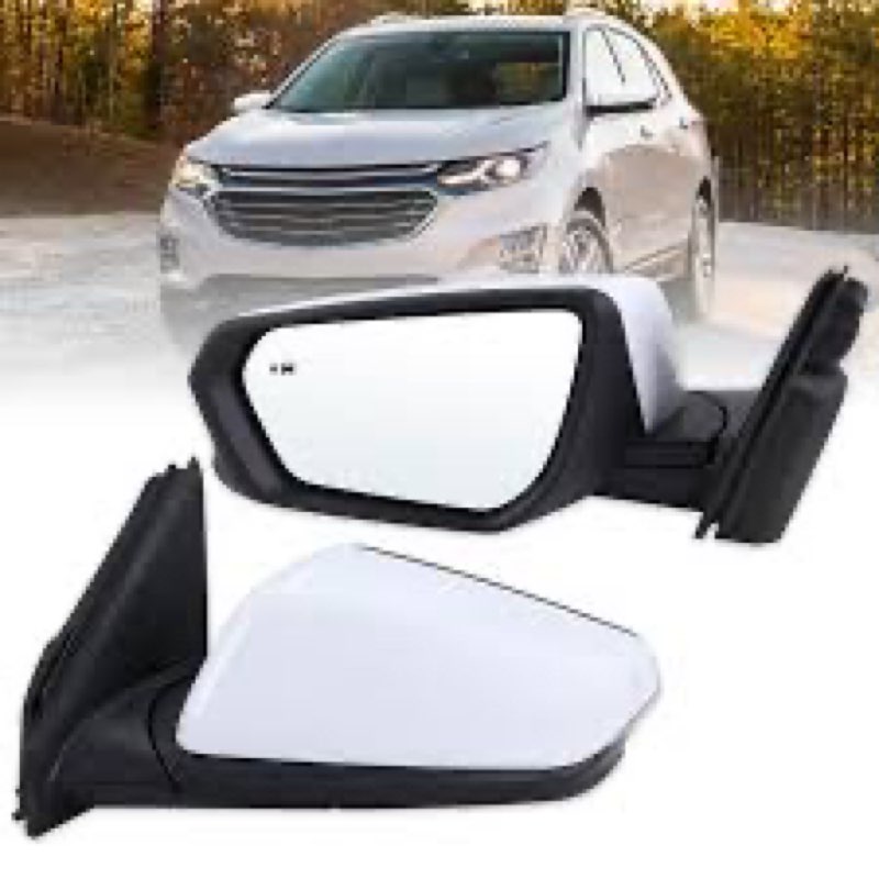 lqito right passenger side mirror compatible with 2018 2019 2020 2021 2022 2023 2024 chevy equinox g