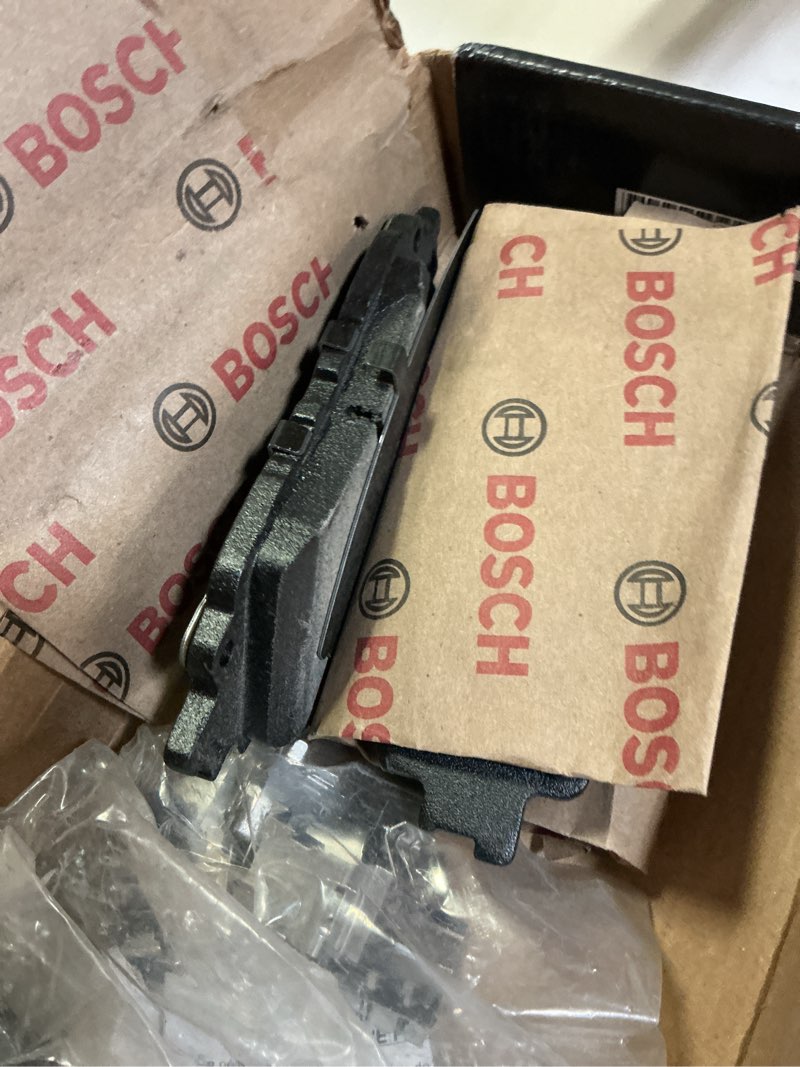 Condition photo showing As Is for BOSCH BC2076 QuietCast Premium Ceramic Disc Brake Pad Set - Compatible with Select Lexus ES250, ES300h, ES350, UX200, UX250h; TOYOTA: Avalon, C-HR, Camry, RAV4, Venza; FRONT