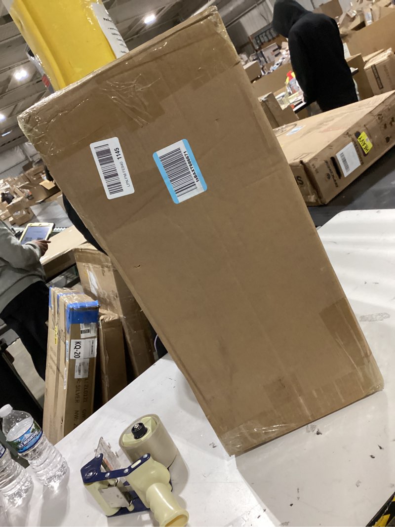 Condition photo showing Good Condition for Colingmill 24'' H Rotating Jewelry Display Case with Lock and Keys, 360-degree Locking Acrylic Clear