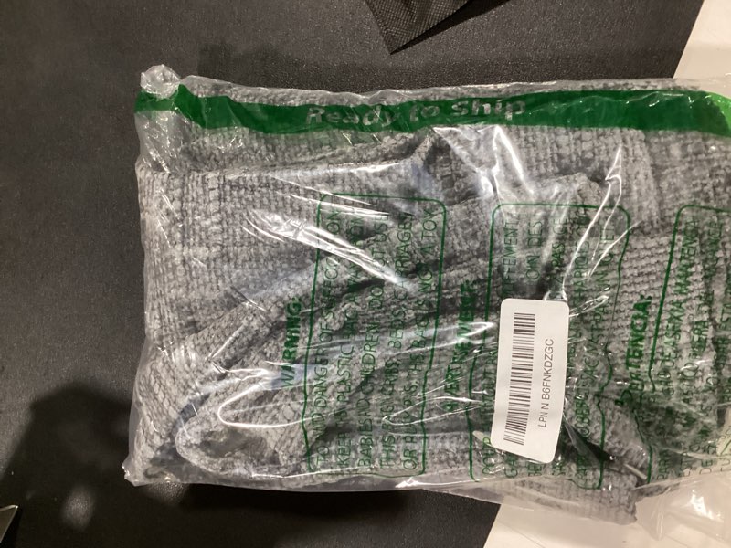 Condition photo showing Good Condition for decoruhome dark grey chenille throw pillow covers 20x20 set of 2 textured soft cozy slubby couch pillow covers modern farmhouse boho decorative pillow cases for bed sofa living room dark grey 20" x 20" (pack of 2)