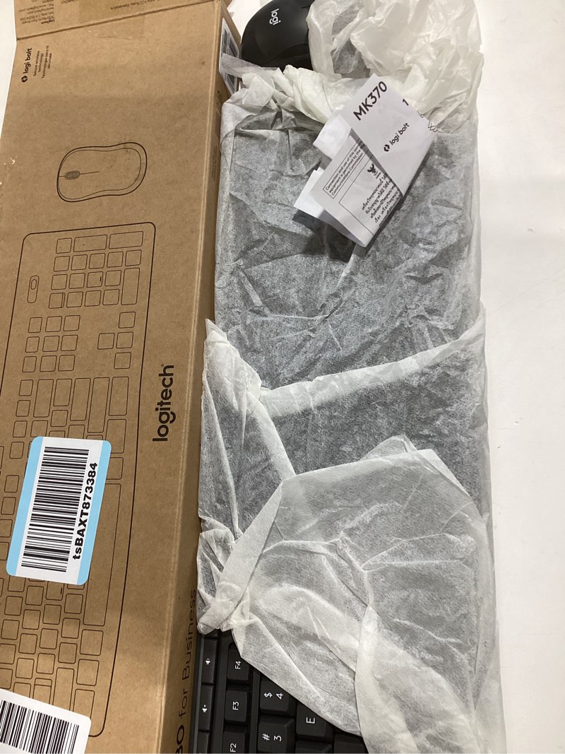 Condition photo showing Good Condition for Logitech MK370 Combo for Business, Wireless Full-Size Keyboard and Wireless Mouse, Secure Logi Bolt USB Receiver, Bluetooth, Globally Certified Windows/Mac/Chrome, Linux - Graphite