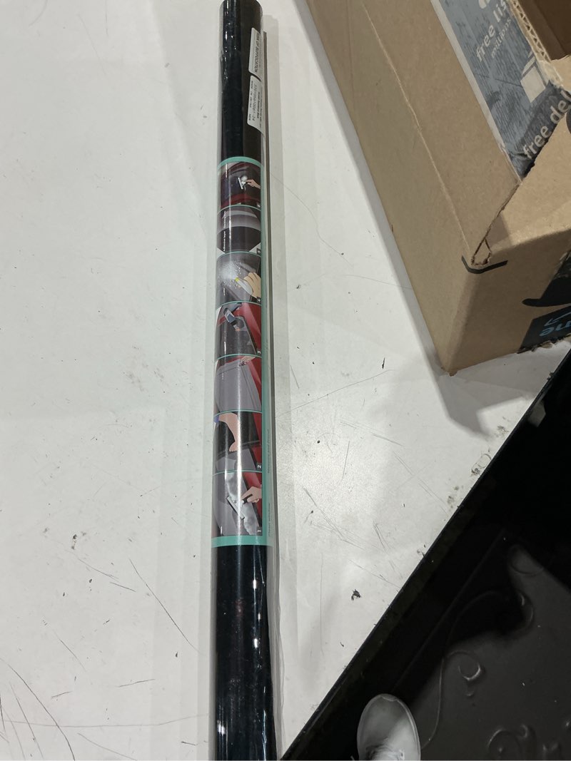 Condition photo showing Good Condition for iaqwe 5% vlt ceramic car window tint film 24" x 20ft roll, high heat & uv block privacy film, shatterproof & scratch resistant - black 24in x 20ft 5% vlt