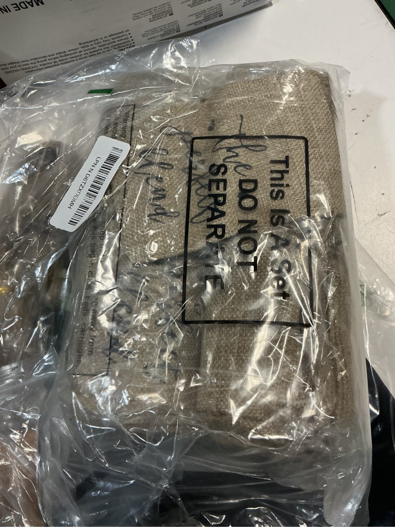 Condition photo showing Good Condition for fumete 50 sets wedding coffee party favors for guests the perfect blend coffee bean bags kraft thank you cards organizer reusable burlap bag and twine bridal shower souvenirs gift, no beans