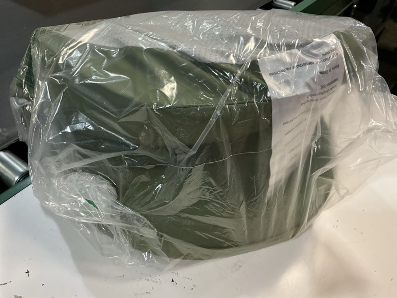 Condition photo showing Good Condition for baby changing pad, waterproof vegan leather wipeable diaper changing pad with safety strap non-slip changing mat for dresser & table dark green